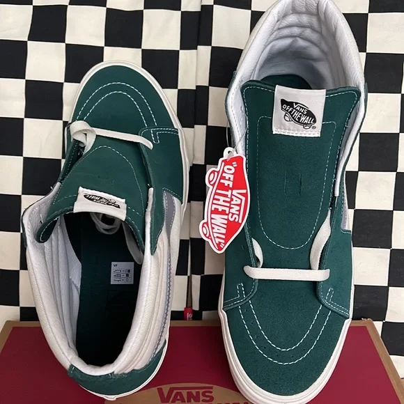 Vans Men’s Sk8-Hi Retro Sport Bistro Green Men’s sneakers - Picture 13 of 16